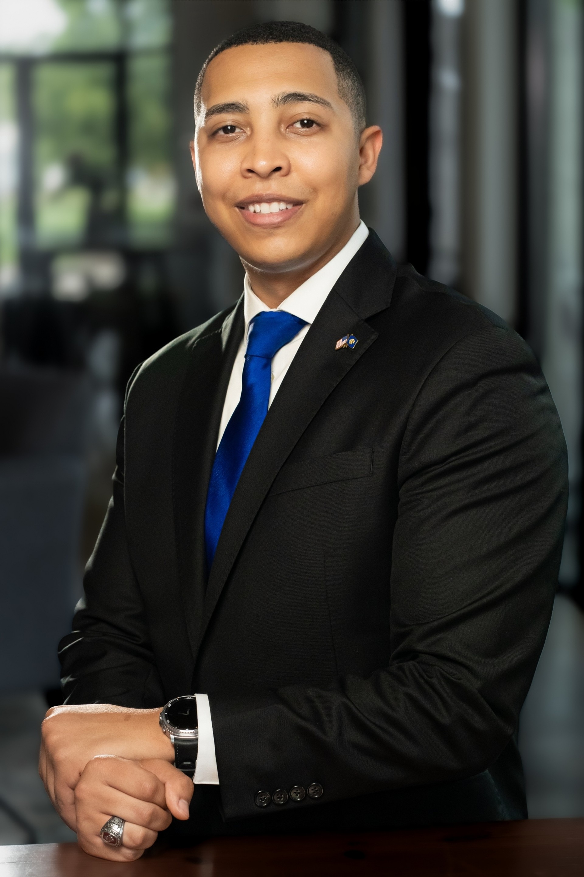 Portrait of Jolan Jolivette, Intelligence Officer, Air Force Senior Manager of Veterans Outreach, USGLC