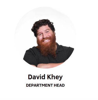 portrait of Dr. David Khey, Department Head of Criminal Justice