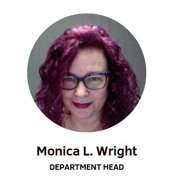 portrait of Dr. Monica Wright, Department Head of Modern Languages